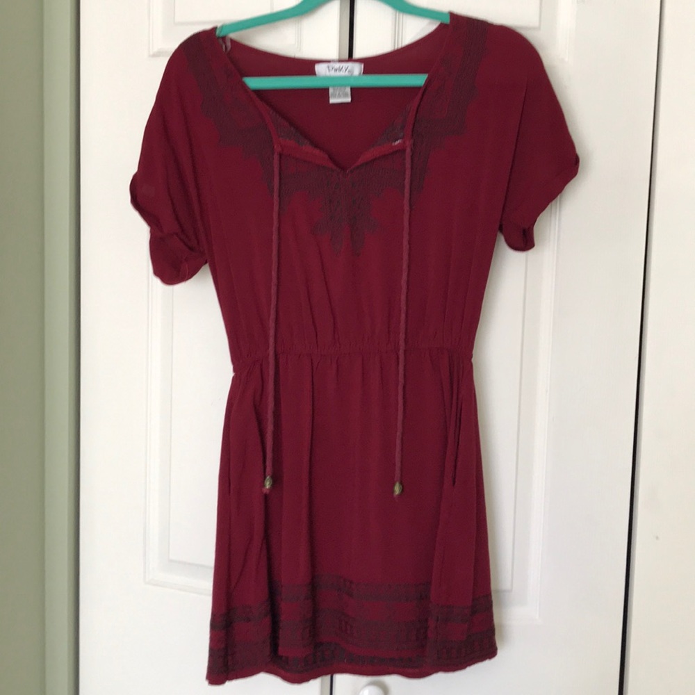Pinky Maroon Blouse